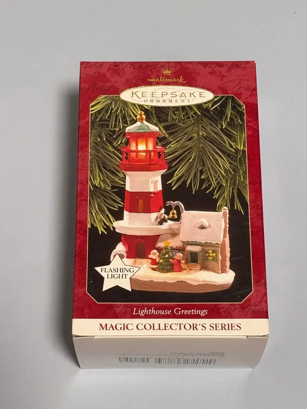 Hallmark Keepsake Ornament Lighthouse Greetings Magic Collector’s Series #1